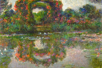 Rose Flowered Arches at Giverny