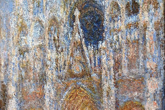 Rouen Cathedral, Magic in Blue