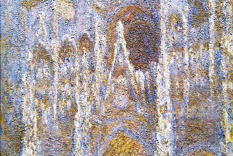 Rouen Cathedral, Sunlight Effect