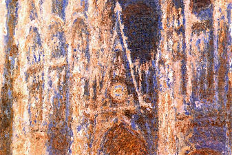 Rouen Cathedral, the Portal in the Sun
