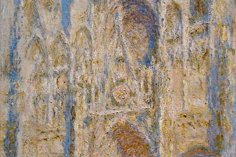 Rouen Cathedral, West Facade, Sunlight