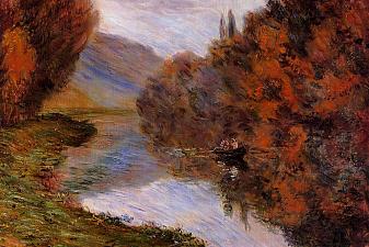 Rowboat on the Seine at Jeufosse