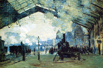 Saint-Lazare Gare,  Normandy Train