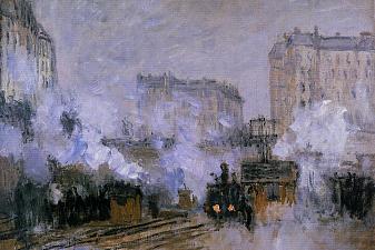 Saint-Lazare Station, Arrival of a Train