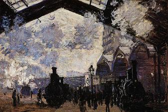 Saint-Lazare Station, Exterior View