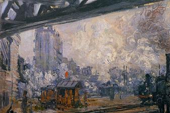 Saint-Lazare Station, Exterior View