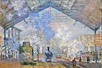 Saint-Lazare Station, Exterior View