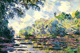 Section of the Seine, near Giverny
