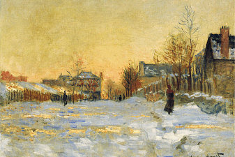 Snow Effect, The Street in Argentuil