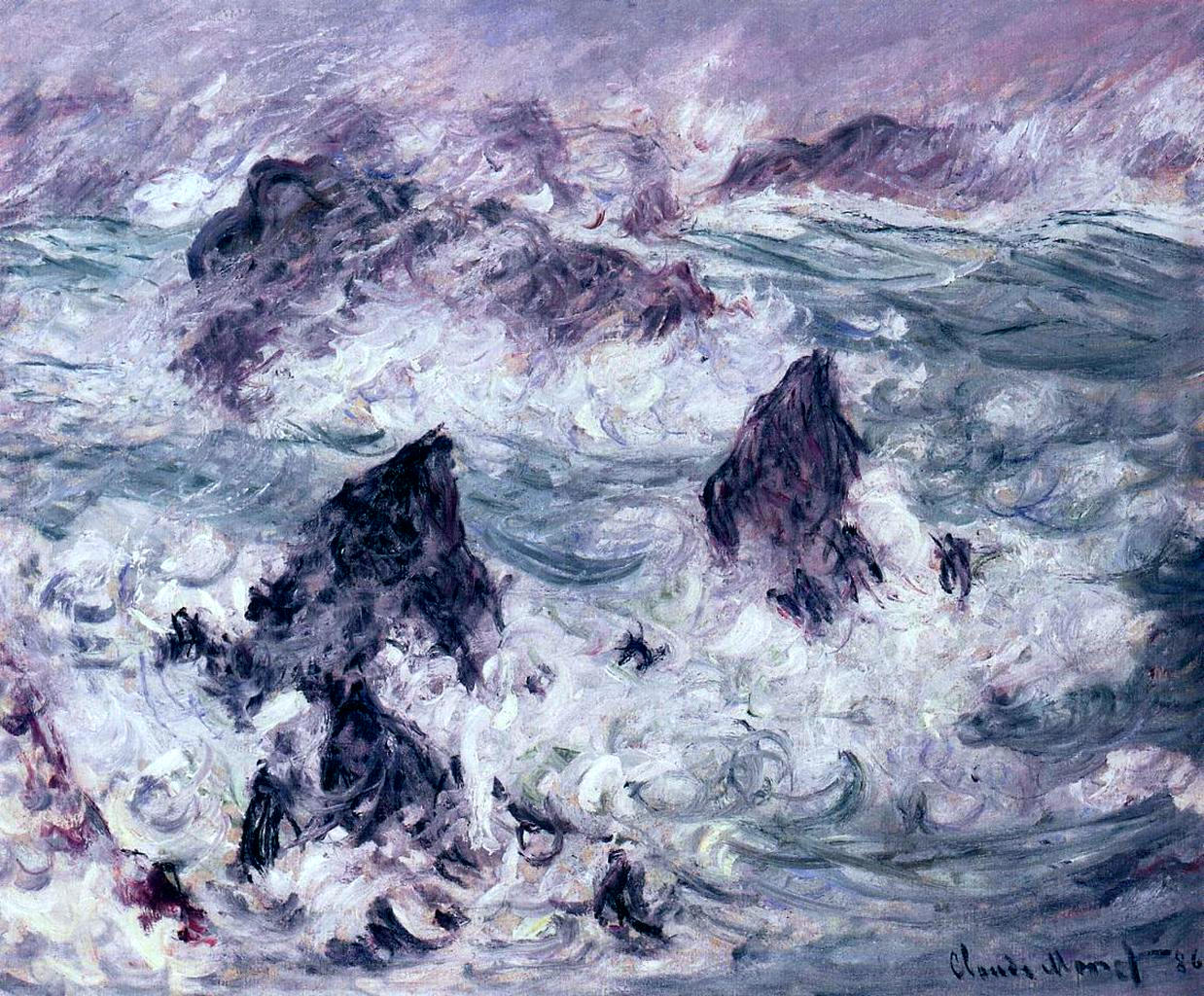 Storm at Belle-Ile 