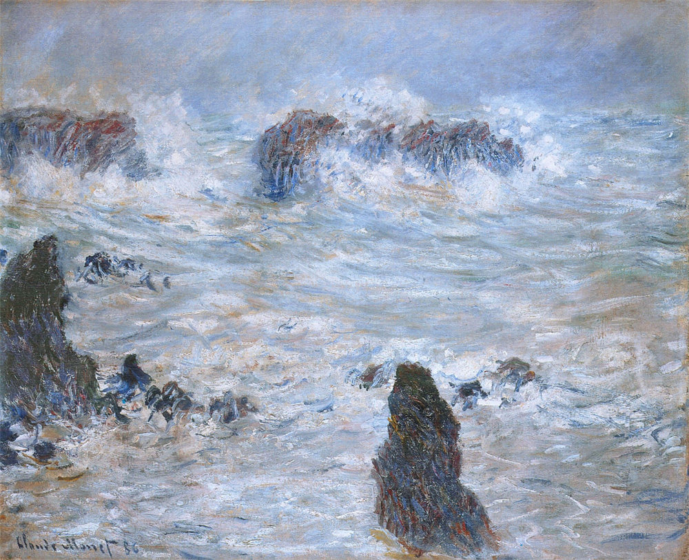 Storm, off the Coast of Belle-Ile 