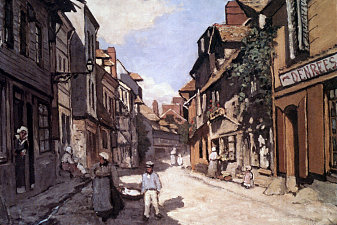 Street of the Bavolle Honfleur