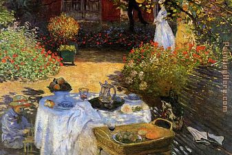 The Lunch: decorative panel