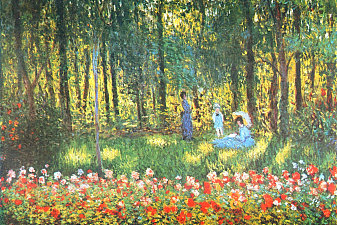 The Artist‘s Family in the Garden