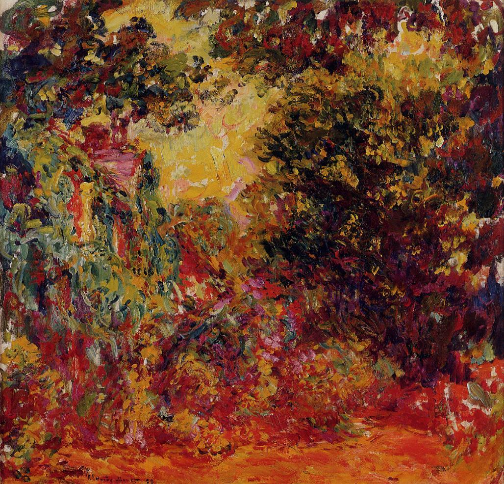The Artist's House from the Rose Garden 