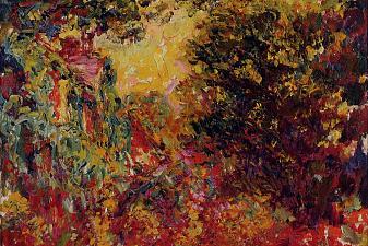 The Artist's House from the Rose Garden