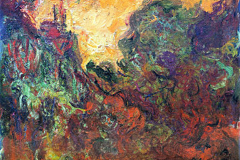 The Artist's House, View from the Rose Garden