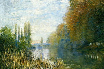 The Banks of The Seine in Autumn
