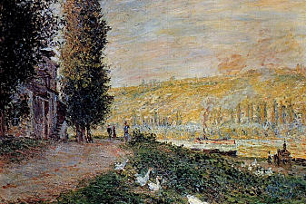 The Banks of the Seine, Lavacourt