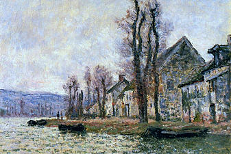 The Bend of the Seine at Lavacourt, Winter