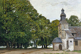 The Chapel Notre-Dame de Grace at Honfleur