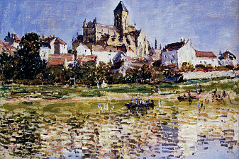 The Church At Vetheuil