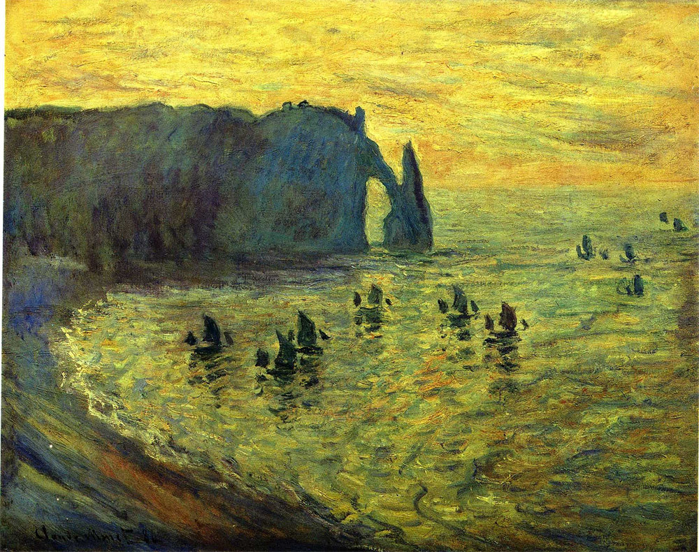 The Cliffs at Etretat