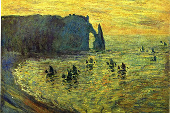 The Cliffs at Etretat