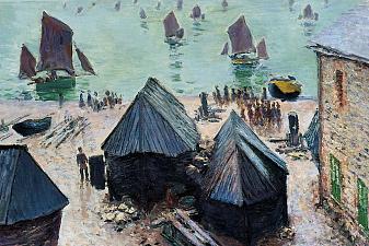 The Departure of the Boats, Etretat