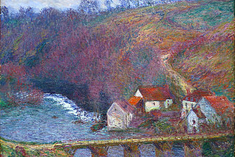 The Grande Creuse by the Bridge at Vervy