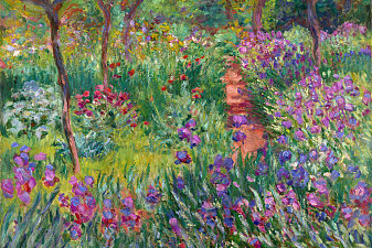 The Iris Garden at Giverny