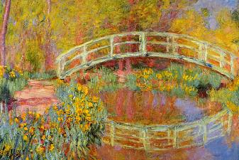 The Japanese Bridge (The Bridge in Monet‘s Garden)