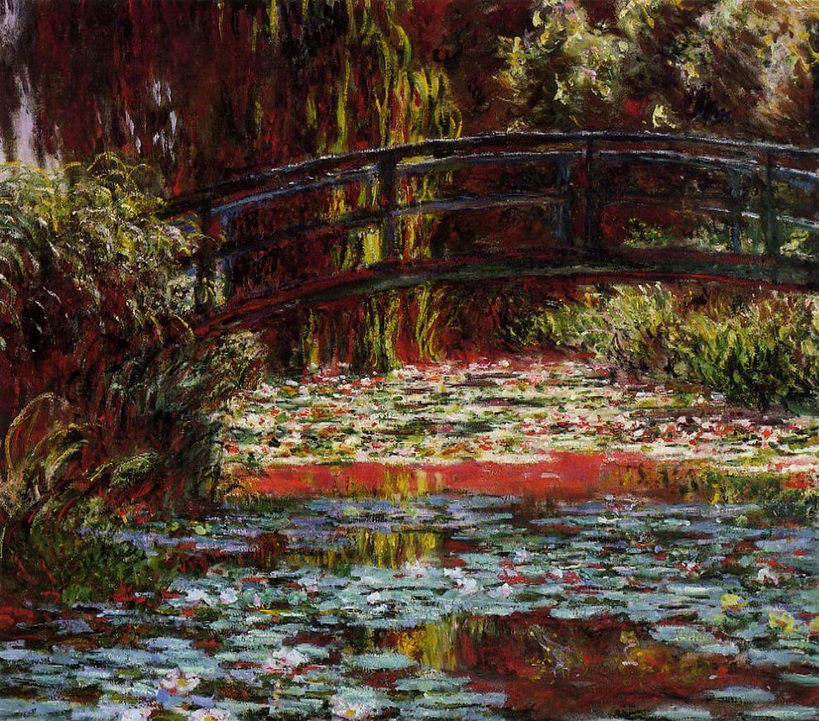 The Japanese Bridge (The Bridge over the Water-Lily Pond) 
