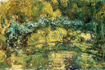 The Japanis Bridge (Footbridge over the Water-Lily Pond)