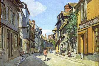 The La Rue Bavolle at Honfleur