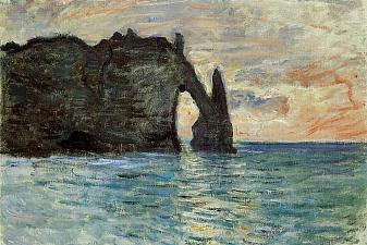 The Manneport, Cliff at Etretat