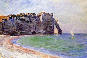 The Manneport, Etretat, the Porte d'Aval