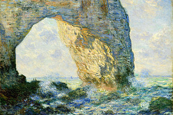 The Manneport, Rock Arch West of Etretat