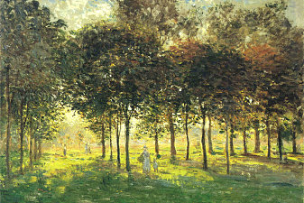 The Promenade at Argenteuil, Soleil Couchant