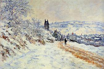 The Road to Vertheuil, Snow Effect