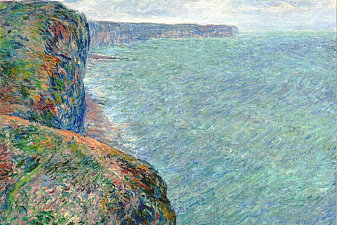 The Sea Seen from the Cliffs of Fecamp