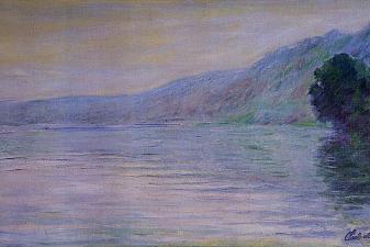 The Seine at Port-Villez, Blue Effect