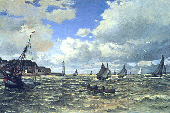 The Seine Estuary at Honfluer