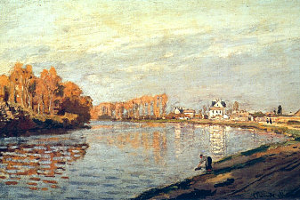 The Seine near Bougival