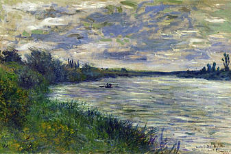 The Seine near Vetheuil, Stormy Weather