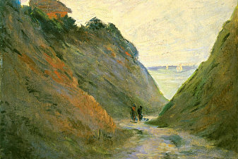 The Sunken Road in the Cliff at Varangeville