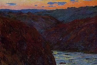 Valley of the Creuse, Sunset