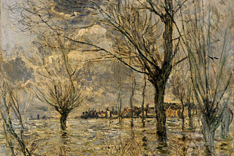 Vetheuil, L'Inondation