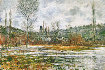 Vetheuil, Prairie Inondee