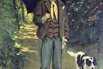 Victor Jacquemont Holding a Parasol